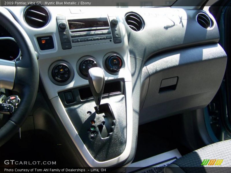 Mystic Blue Metallic / Ebony 2009 Pontiac Vibe GT