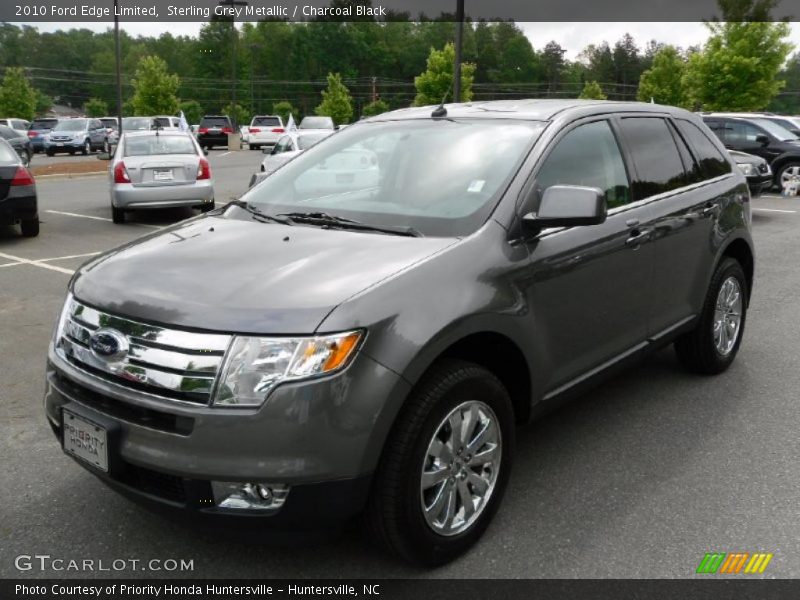 Sterling Grey Metallic / Charcoal Black 2010 Ford Edge Limited