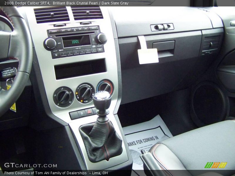 Brilliant Black Crystal Pearl / Dark Slate Gray 2008 Dodge Caliber SRT4