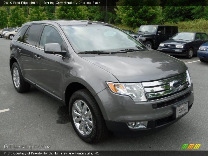 Sterling Grey Metallic / Charcoal Black 2010 Ford Edge Limited