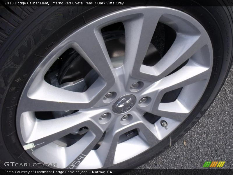 Inferno Red Crystal Pearl / Dark Slate Gray 2010 Dodge Caliber Heat