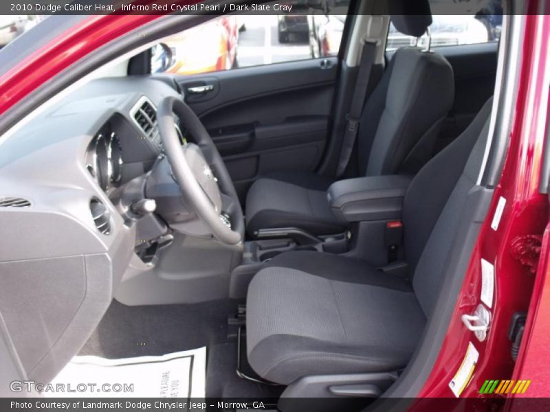 Inferno Red Crystal Pearl / Dark Slate Gray 2010 Dodge Caliber Heat