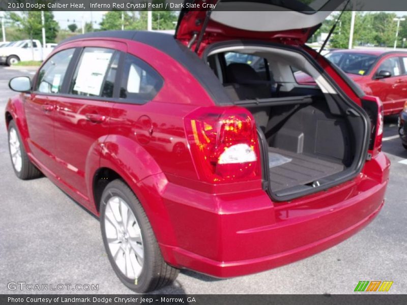 Inferno Red Crystal Pearl / Dark Slate Gray 2010 Dodge Caliber Heat