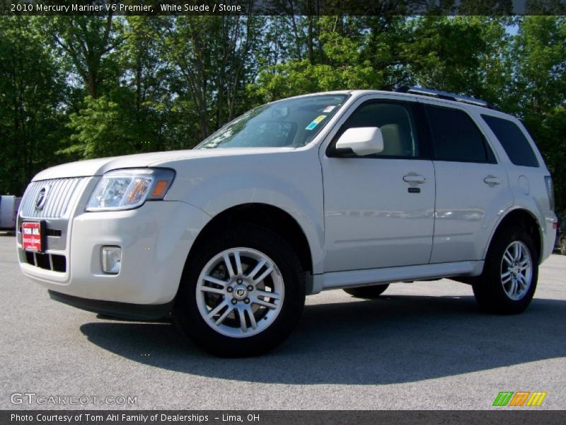 White Suede / Stone 2010 Mercury Mariner V6 Premier
