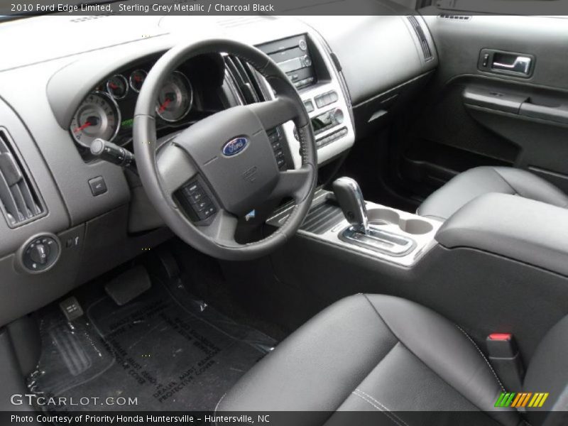Sterling Grey Metallic / Charcoal Black 2010 Ford Edge Limited