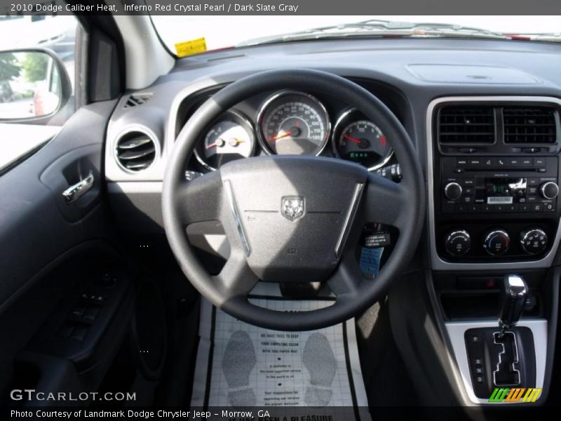 Inferno Red Crystal Pearl / Dark Slate Gray 2010 Dodge Caliber Heat