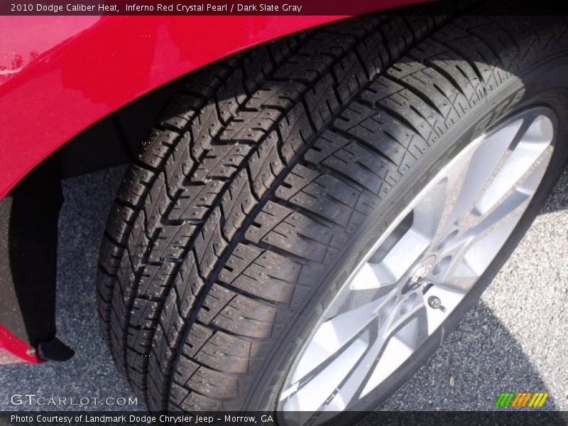 Inferno Red Crystal Pearl / Dark Slate Gray 2010 Dodge Caliber Heat
