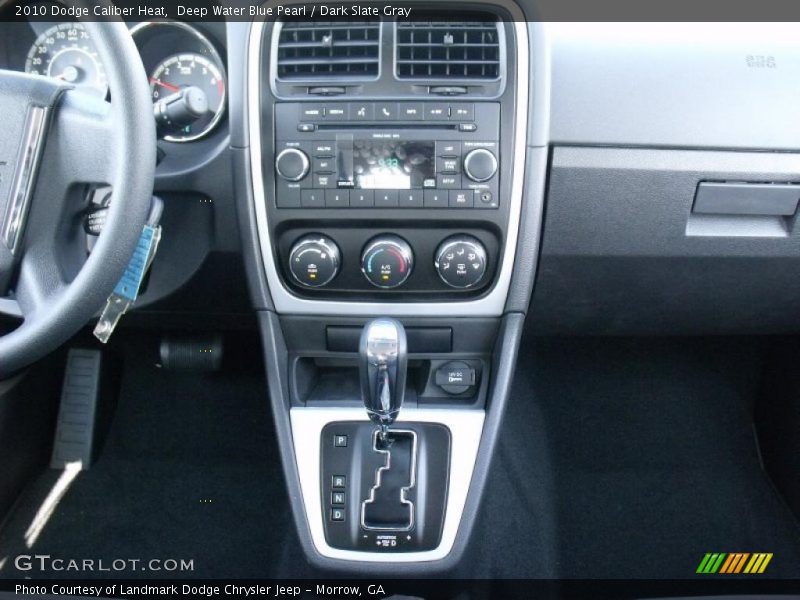 Deep Water Blue Pearl / Dark Slate Gray 2010 Dodge Caliber Heat