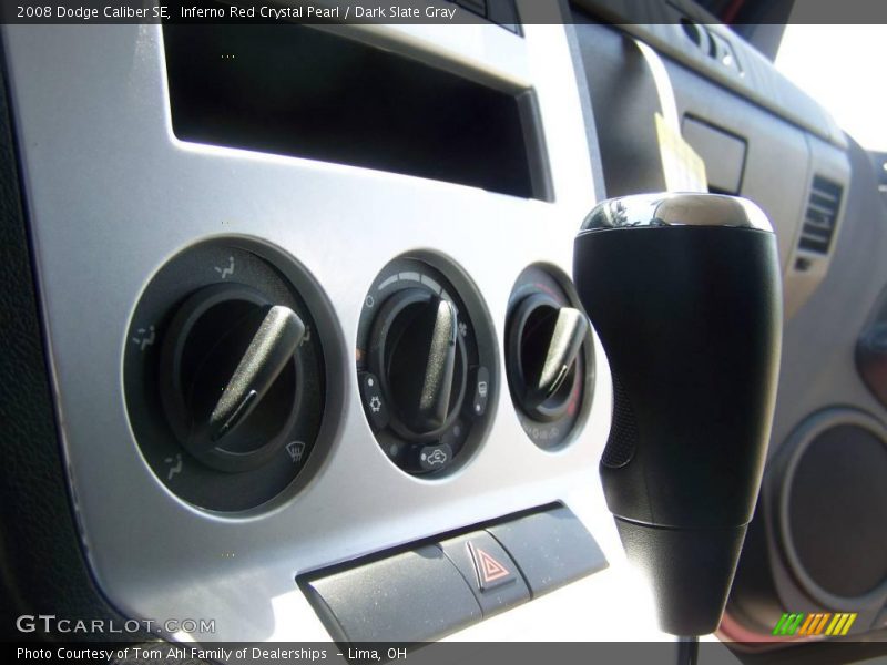 Inferno Red Crystal Pearl / Dark Slate Gray 2008 Dodge Caliber SE