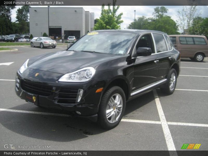 Black / Black 2008 Porsche Cayenne S