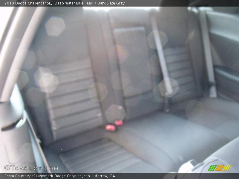Deep Water Blue Pearl / Dark Slate Gray 2010 Dodge Challenger SE