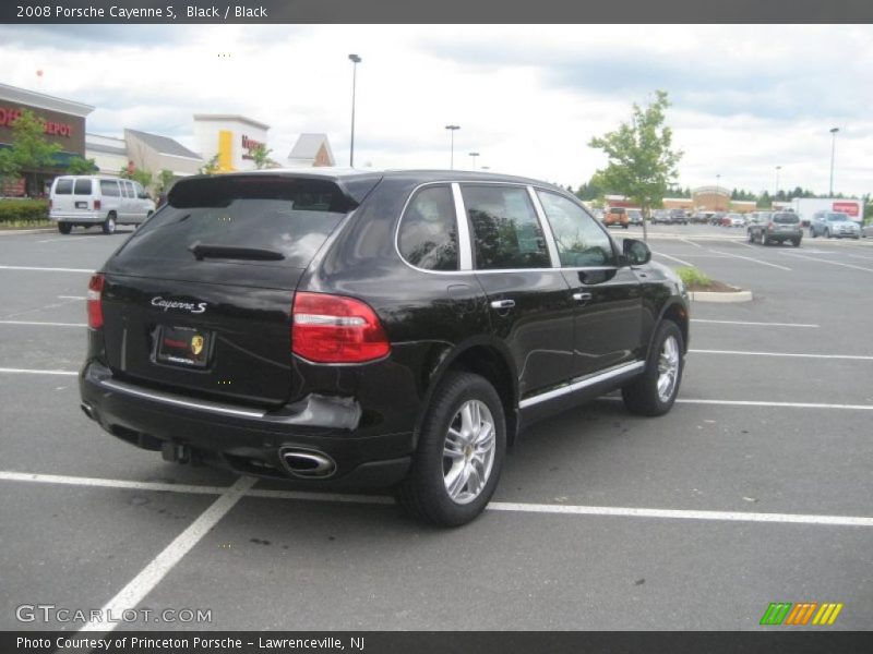 Black / Black 2008 Porsche Cayenne S