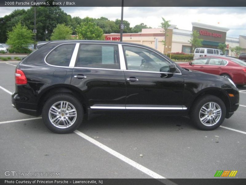 Black / Black 2008 Porsche Cayenne S