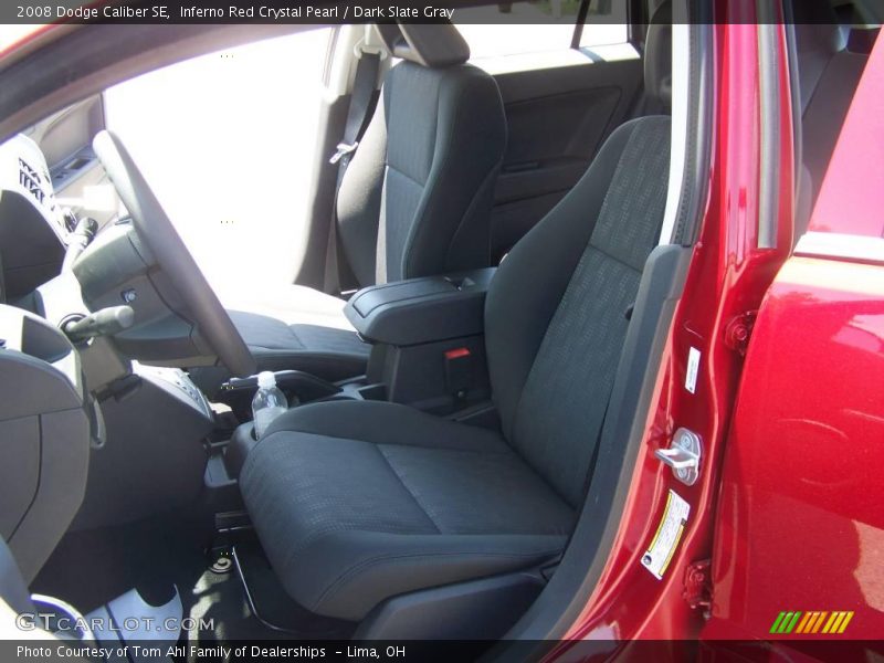Inferno Red Crystal Pearl / Dark Slate Gray 2008 Dodge Caliber SE