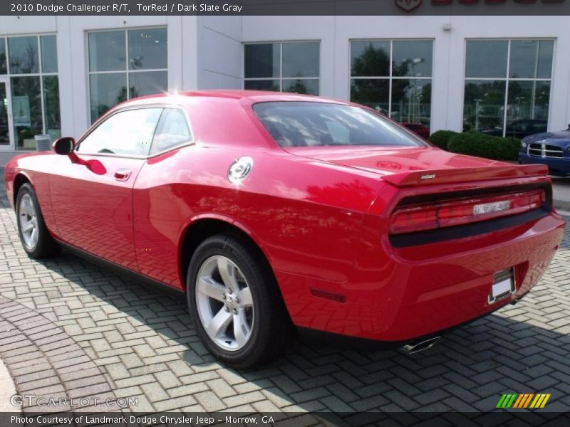 TorRed / Dark Slate Gray 2010 Dodge Challenger R/T