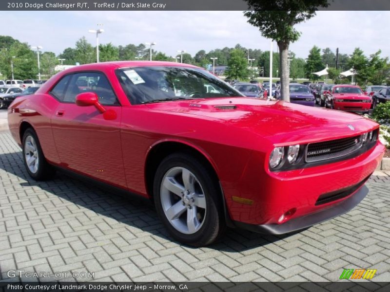 TorRed / Dark Slate Gray 2010 Dodge Challenger R/T