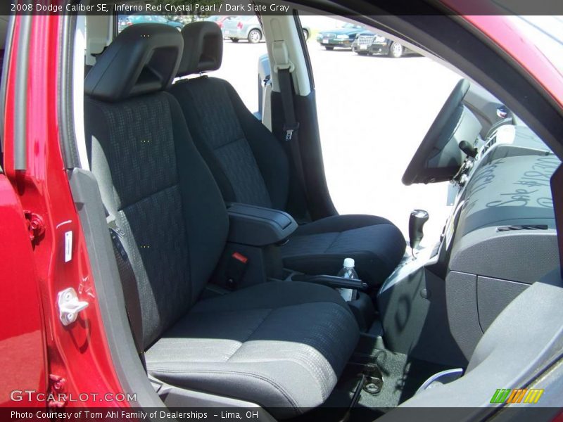 Inferno Red Crystal Pearl / Dark Slate Gray 2008 Dodge Caliber SE