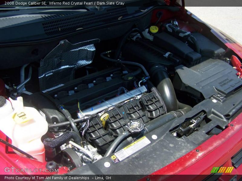 Inferno Red Crystal Pearl / Dark Slate Gray 2008 Dodge Caliber SE