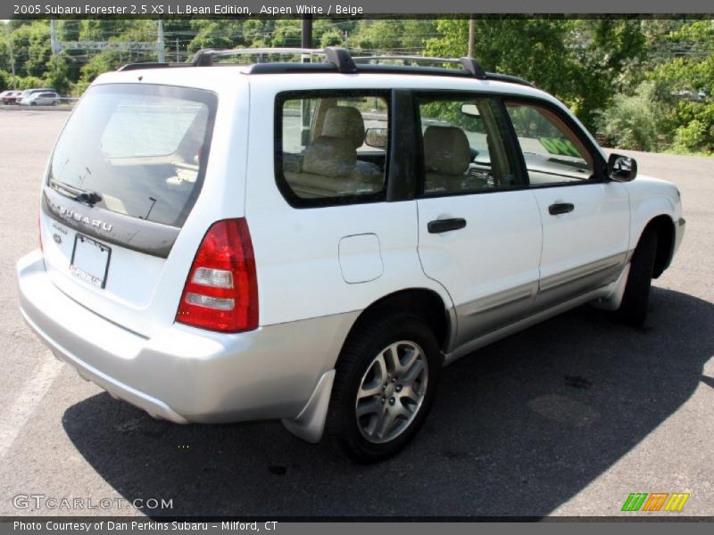 Aspen White / Beige 2005 Subaru Forester 2.5 XS L.L.Bean Edition
