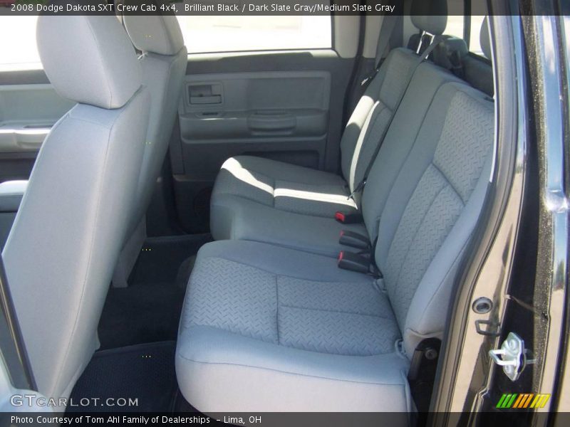 Brilliant Black / Dark Slate Gray/Medium Slate Gray 2008 Dodge Dakota SXT Crew Cab 4x4