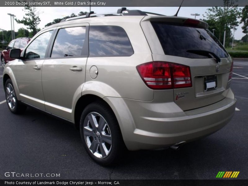 White Gold / Dark Slate Gray 2010 Dodge Journey SXT