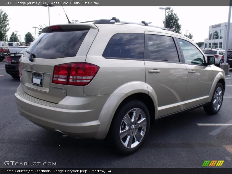 White Gold / Dark Slate Gray 2010 Dodge Journey SXT