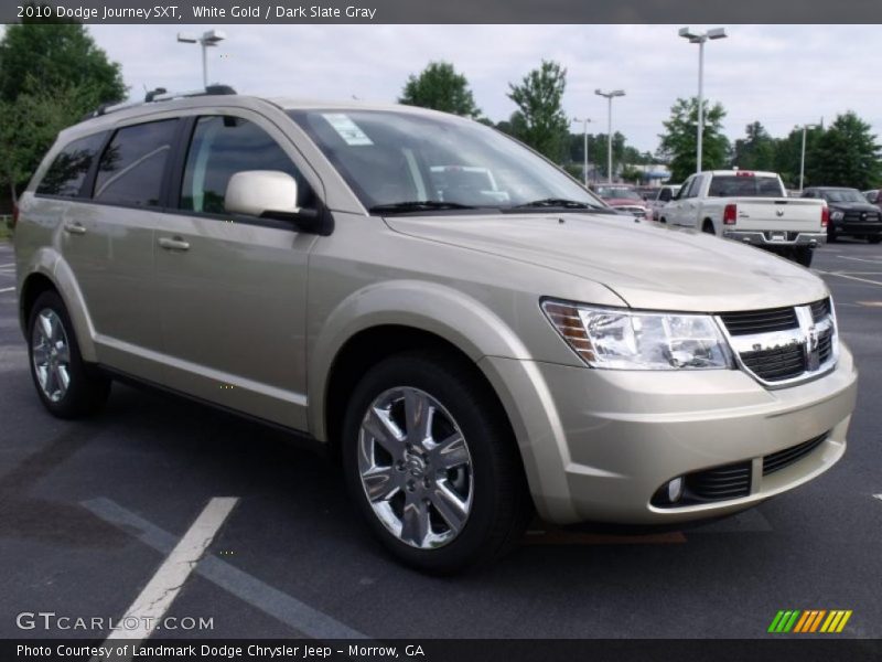 White Gold / Dark Slate Gray 2010 Dodge Journey SXT