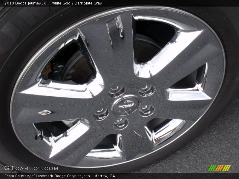 White Gold / Dark Slate Gray 2010 Dodge Journey SXT