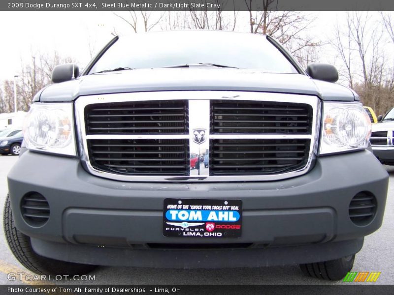 Steel Blue Metallic / Dark/Light Slate Gray 2008 Dodge Durango SXT 4x4