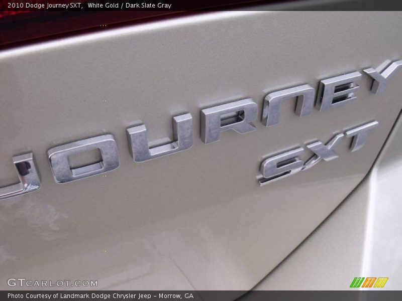 White Gold / Dark Slate Gray 2010 Dodge Journey SXT