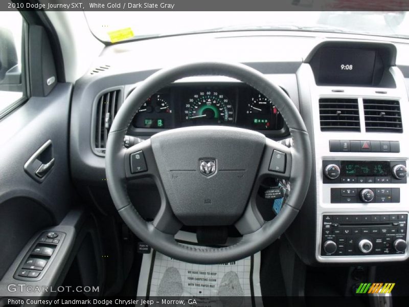 White Gold / Dark Slate Gray 2010 Dodge Journey SXT