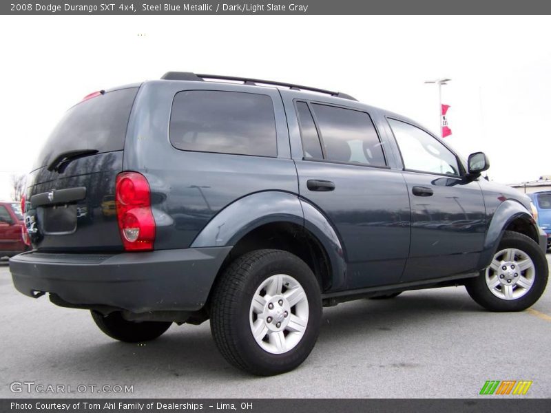 Steel Blue Metallic / Dark/Light Slate Gray 2008 Dodge Durango SXT 4x4