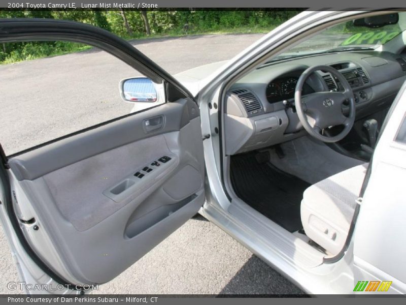 Lunar Mist Metallic / Stone 2004 Toyota Camry LE
