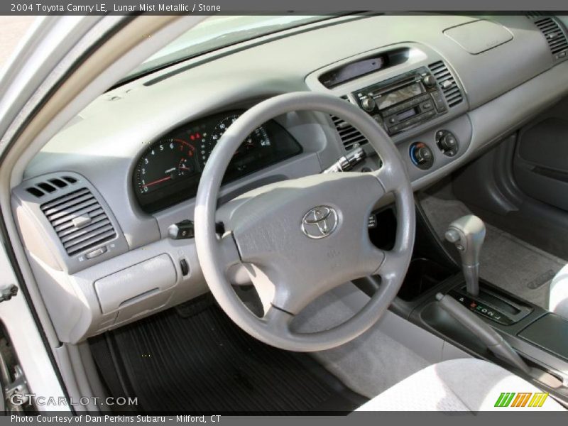 Lunar Mist Metallic / Stone 2004 Toyota Camry LE