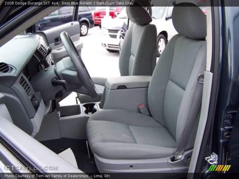 Steel Blue Metallic / Dark/Light Slate Gray 2008 Dodge Durango SXT 4x4