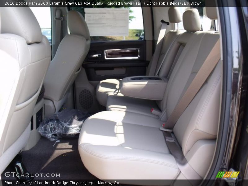 Rugged Brown Pearl / Light Pebble Beige/Bark Brown 2010 Dodge Ram 3500 Laramie Crew Cab 4x4 Dually