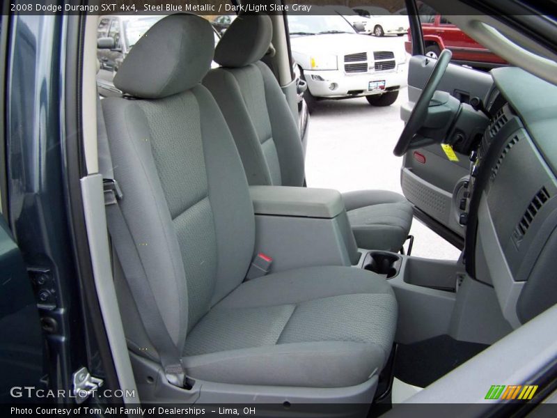 Steel Blue Metallic / Dark/Light Slate Gray 2008 Dodge Durango SXT 4x4