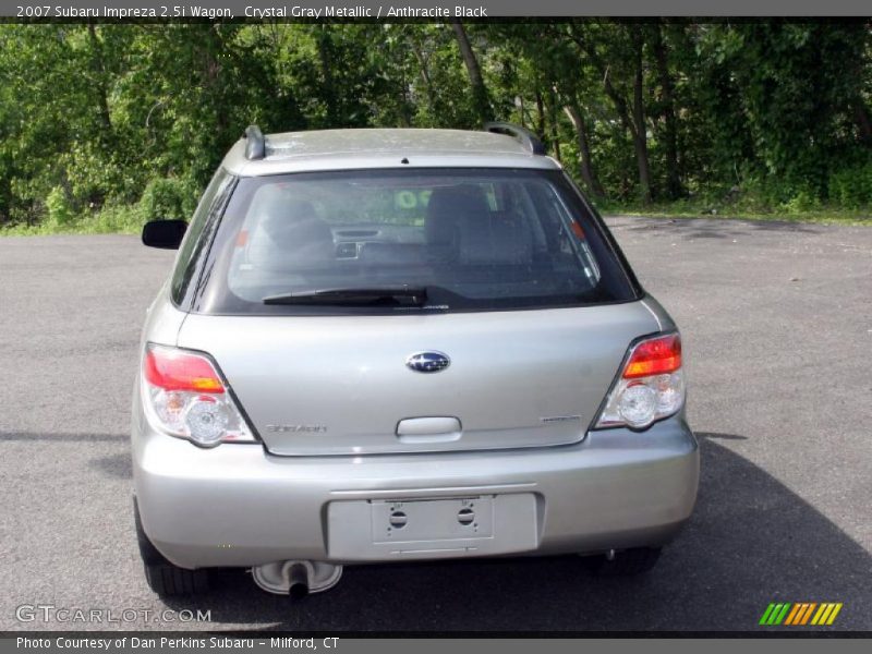 Crystal Gray Metallic / Anthracite Black 2007 Subaru Impreza 2.5i Wagon