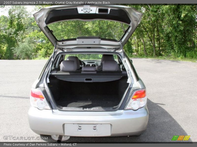 Crystal Gray Metallic / Anthracite Black 2007 Subaru Impreza 2.5i Wagon