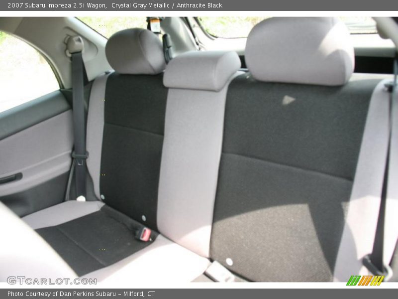 Crystal Gray Metallic / Anthracite Black 2007 Subaru Impreza 2.5i Wagon