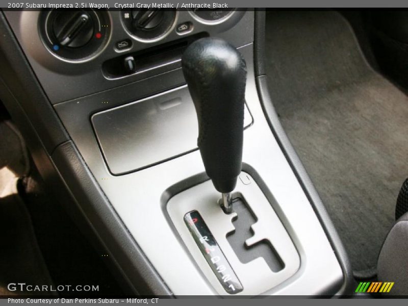 Crystal Gray Metallic / Anthracite Black 2007 Subaru Impreza 2.5i Wagon