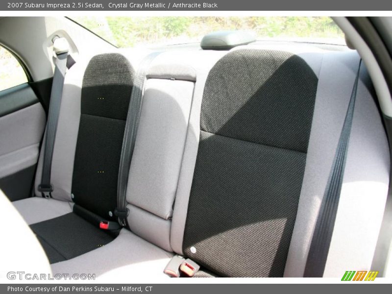 Crystal Gray Metallic / Anthracite Black 2007 Subaru Impreza 2.5i Sedan