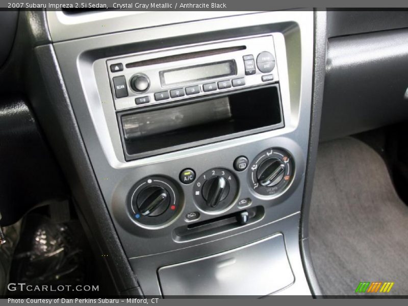 Crystal Gray Metallic / Anthracite Black 2007 Subaru Impreza 2.5i Sedan