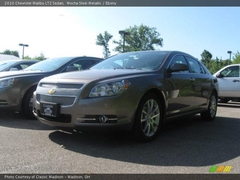 Mocha Steel Metallic / Ebony 2010 Chevrolet Malibu LTZ Sedan