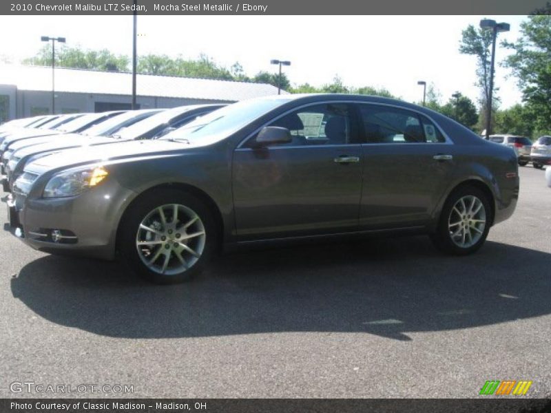 Mocha Steel Metallic / Ebony 2010 Chevrolet Malibu LTZ Sedan