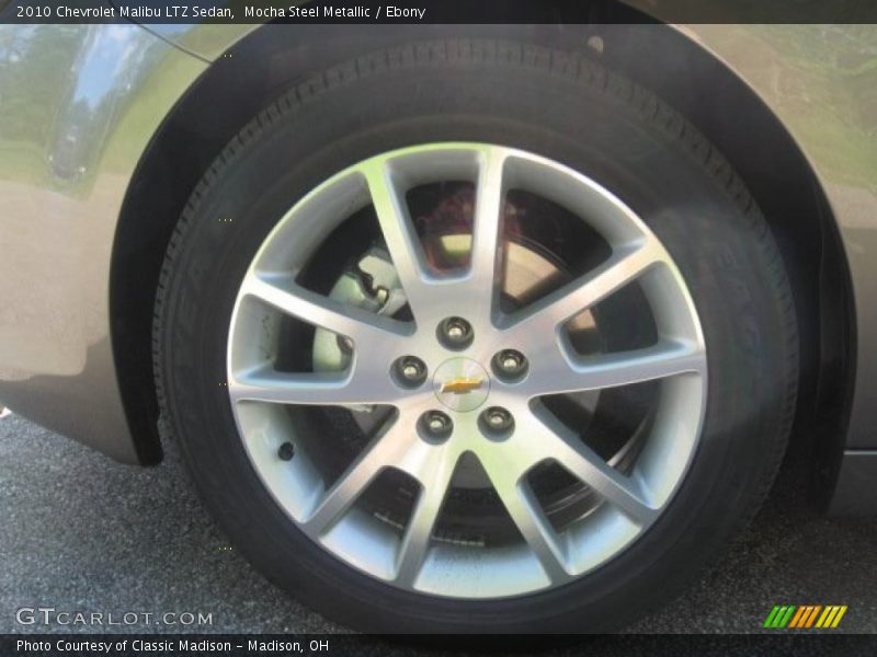 Mocha Steel Metallic / Ebony 2010 Chevrolet Malibu LTZ Sedan