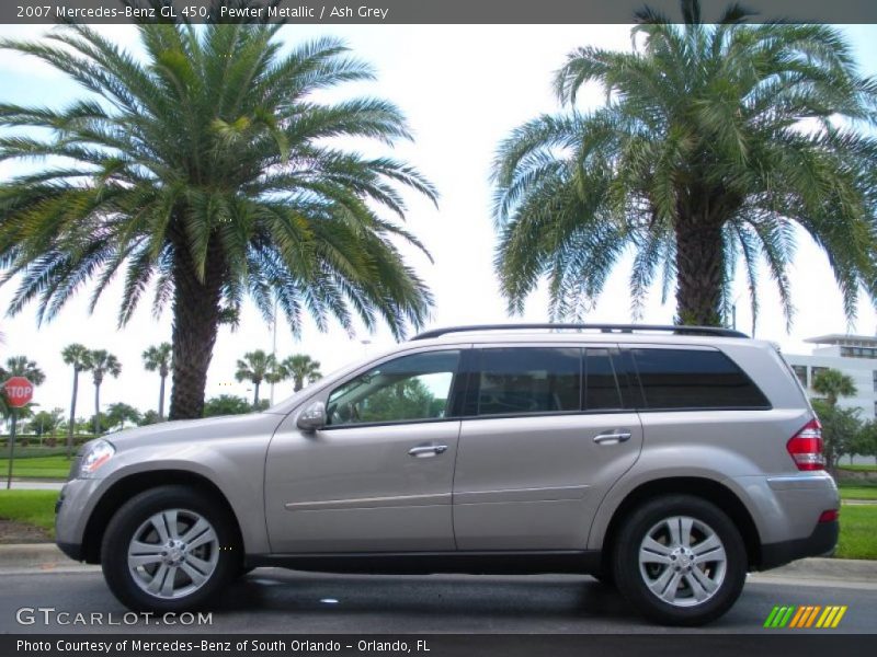 Pewter Metallic / Ash Grey 2007 Mercedes-Benz GL 450