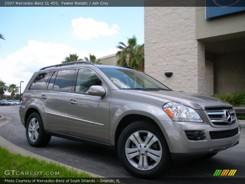 Pewter Metallic / Ash Grey 2007 Mercedes-Benz GL 450