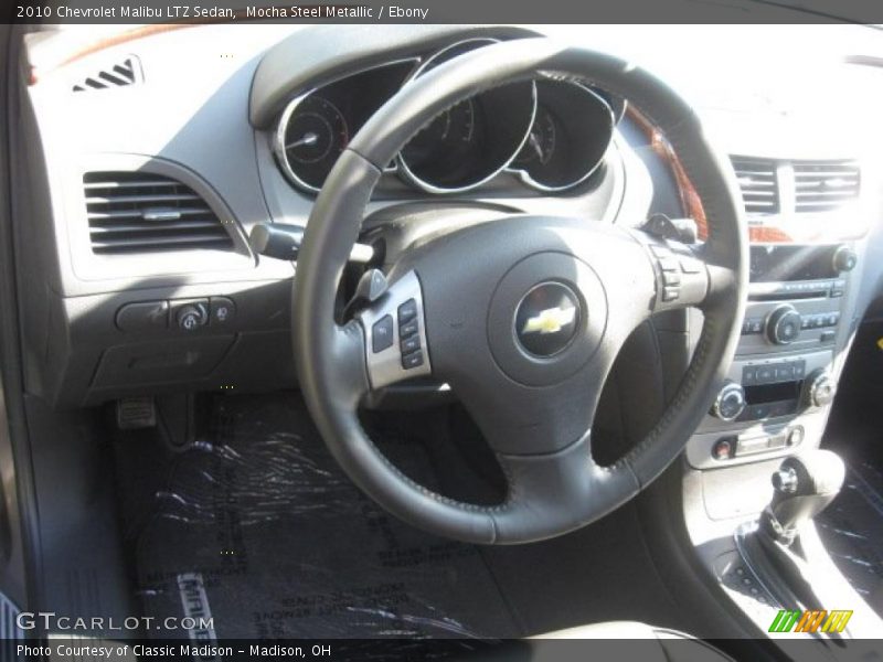 Mocha Steel Metallic / Ebony 2010 Chevrolet Malibu LTZ Sedan