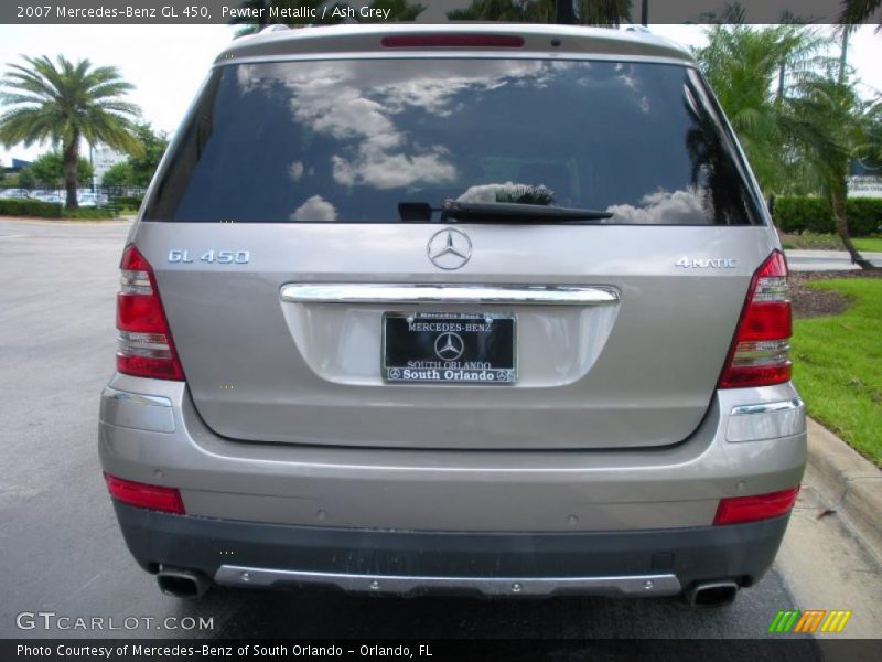 Pewter Metallic / Ash Grey 2007 Mercedes-Benz GL 450